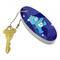 Graphics More Care Bears Unlock The Magic Grumpy Bear Bedtime Floating Keychain Oval Foam Fishing Boat Buoy Key Float