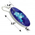 Graphics More Care Bears Unlock The Magic Grumpy Bear Bedtime Floating Keychain Oval Foam Fishing Boat Buoy Key Float