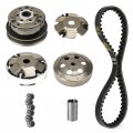 Gy6 50cc Clutch Set And Variator Assembly With 669 Belt For 4 Stroke 139qmb Engine Short Case Go Kart Scooter Kit 