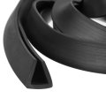 U Channel Edge Trim 13 1ft Length Rubber Guard Seal Strip Protector Flat Type Fit For 8mm 7 16 W X 15 32 H Black 