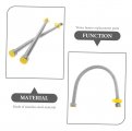 Generic 4 Pcs Bellows Water Heater 1 2 Moonshine Still Parts Inch Hot Hose Pipes