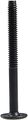 Black Joint Connector Bolts Flat Hex Head For Furniture And Cabinetry 1 4 In 20 X 2 75 Pack Of 8 