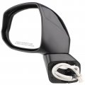 Aintier Left Driver Side Replacement Mirror Compatible With 2012 2013 2014 For Honda Civic Exterior Black Power 3 Wires