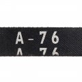 Uxcell A76 Drive V-belts 76 Pitch Length 13mm Width 8mm Thick Jis Standard A-section Rubber Transmission Belt