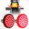 Motorcycle Led Tail Light Bulbs 1157 Dual Contact Red Bullet Style 2 In Brake And Turn Signal Lights For Harley Davidson 