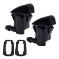 Windshield Sprinkler Wiper Nozzle For Toyota Sienna 2003 2010 And Solara 2004 2008 2 Pack Replaces 85381 Aa010 Ae020 
