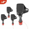 A-premium 4pcs Ignition Coil Packs Compatible With Honda Civic Hybrid 2003-2011 L4 1 3l