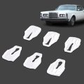 Molding Plastic Clips For 1966-1969 Lincoln Fender Door Quarter Clip 6 Pcs 
