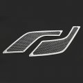 Hecasa Hood Air Intake Grille For 2004-2016 Volvo Vnl Trucks Replacement 85104902 20413696 20413695 Outer Chrome Vent Mesh Side