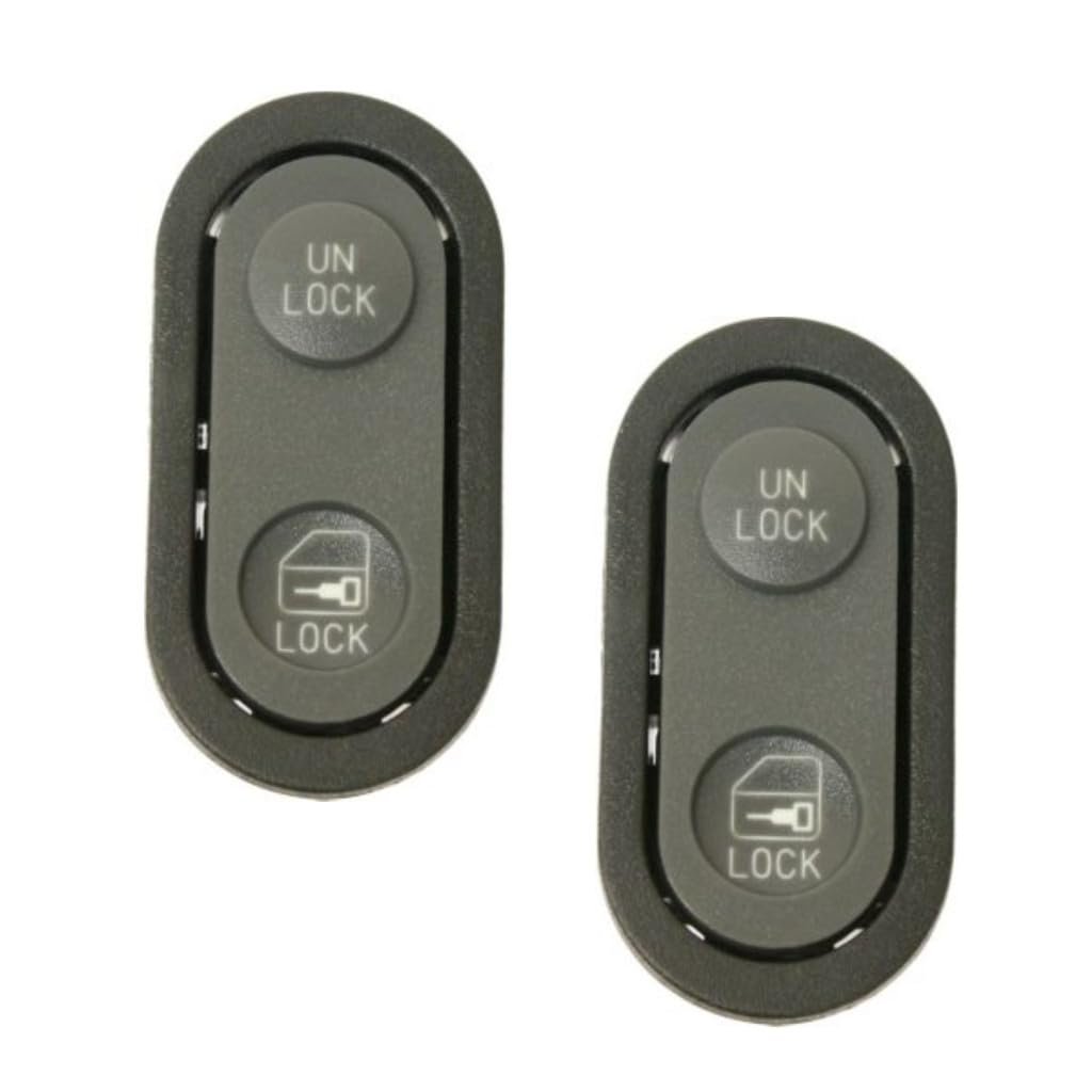 Door Lock Switches For Chevy C2500 K2500 1990 1994 Front Power 1 Button 5 Prong Connector Driver And Passenger Side Pair
