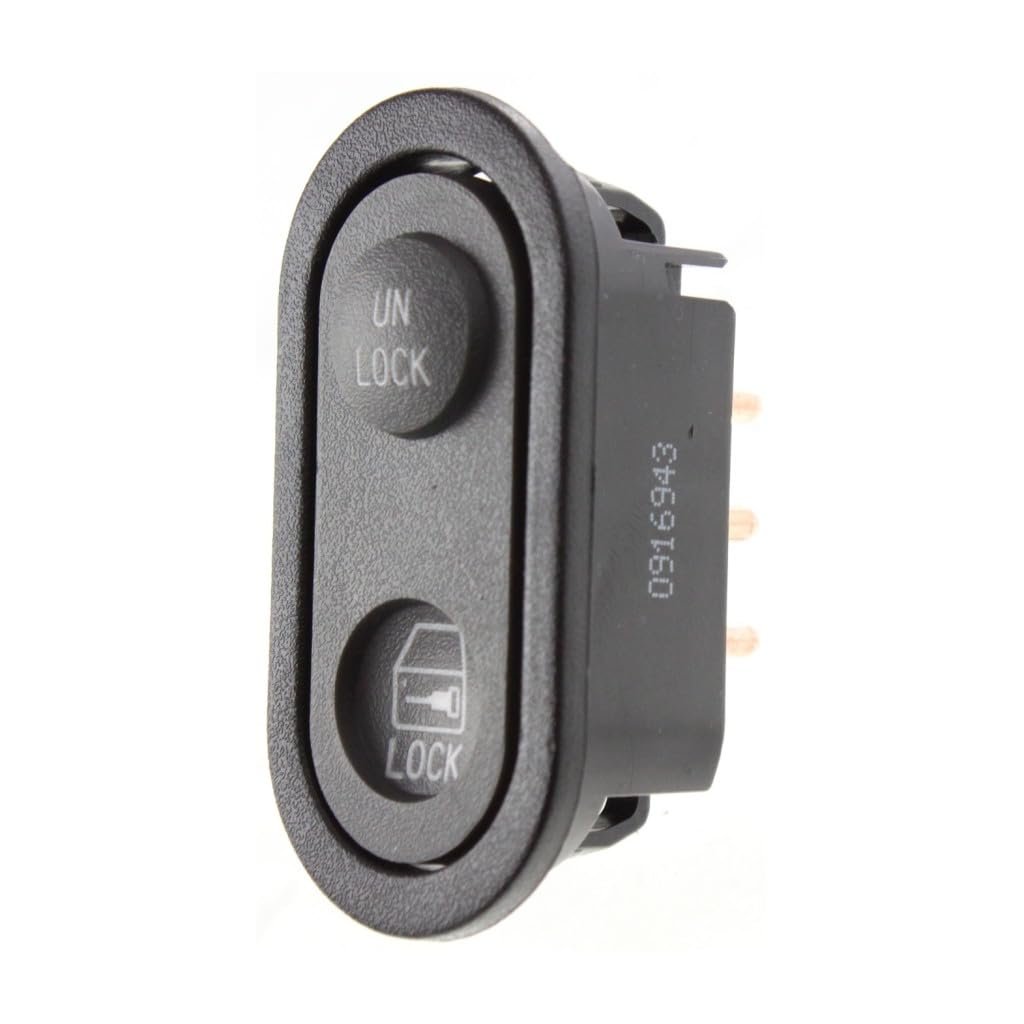 Door Lock Switches For Chevy C2500 K2500 1990 1994 Front Power 1 Button 5 Prong Connector Driver And Passenger Side Pair