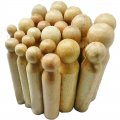 Wood Dapping Punch Set 24 Pc Wooden Jewelry Making Tools Punches Size 9 5-24mm 