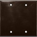 Morris 81522 Lexan Wall Plate Decorative Gfci 2 Gang Brown 