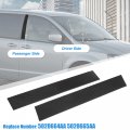 X Autohaux Pair B Pillar Trim Panel Driver Passenger Windshield Outer Side For Dodge Grand Caravan 2008-2020 Chrysler Town