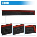 X Autohaux Pair B Pillar Trim Panel Driver Passenger Windshield Outer Side For Dodge Grand Caravan 2008-2020 Chrysler Town