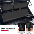 Kemimoto Front Bench Seat Cover Compatible With Kawasaki Mule Pro-fxt Dxt Fx Dx 2015-2021 Replace Oem Part Kaf080-039 Black