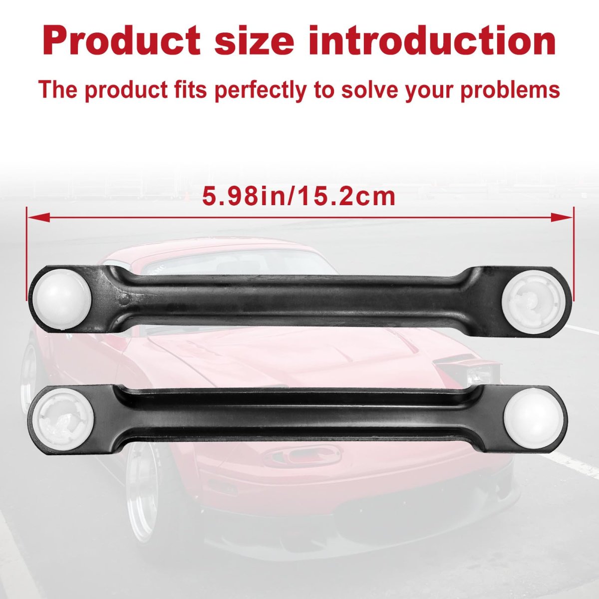 Front Headlight Retractable Link Rod For Mazda Miata 1990 1997 Replaces Na01 51 Sa5 Direct Fit Motor Lift Replacement