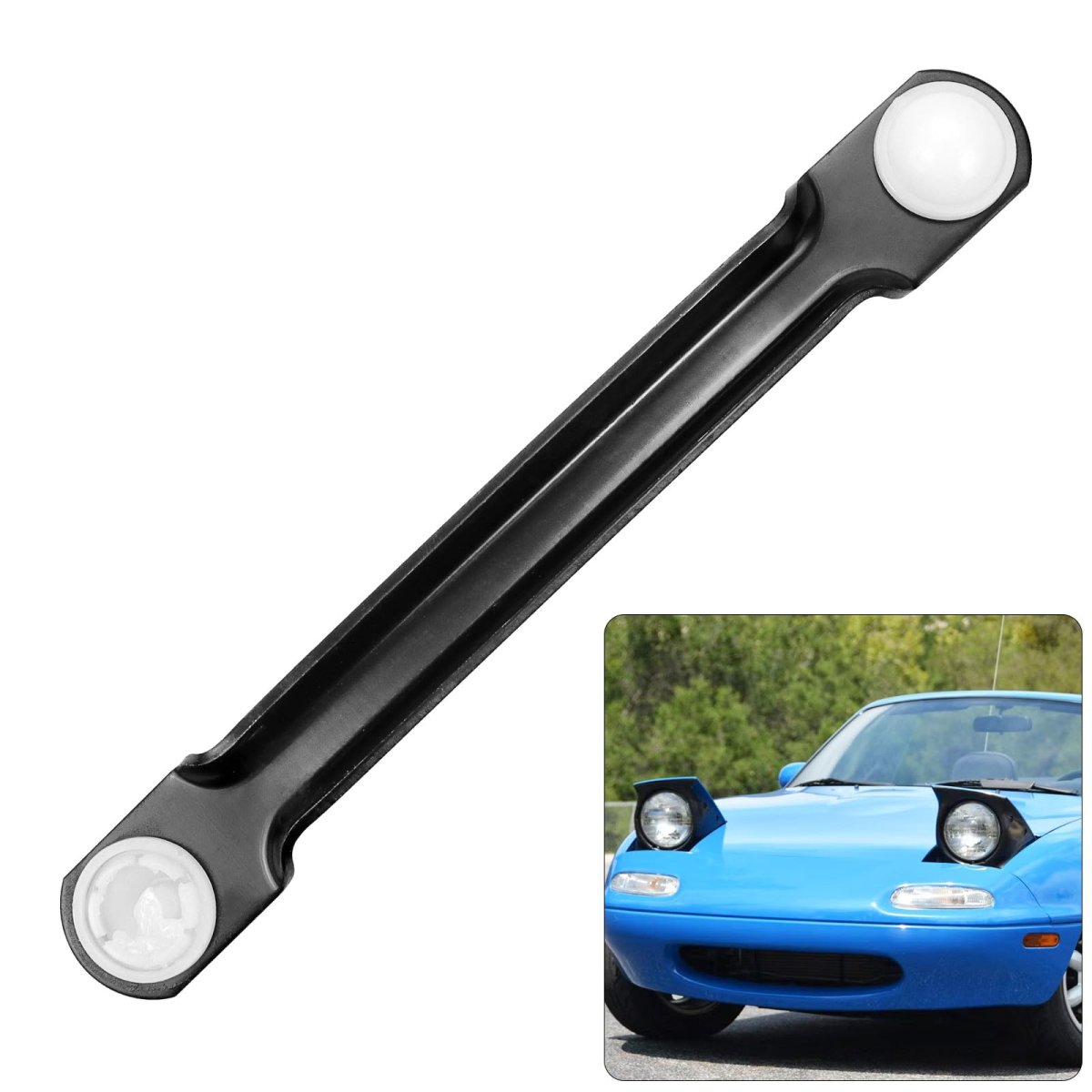 Front Headlight Retractable Link Rod For Mazda Miata 1990 1997 Replaces Na01 51 Sa5 Direct Fit Motor Lift Replacement