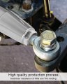 1 2 In Heim Joints Rod End Kit With Tube Adapters And Jam Nuts Left Right Hand Thread Chromoly Panhard For Steering Suspension