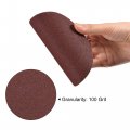 Uxcell 5-inch Psa Sanding Disc Aluminum Oxide Adhesive Back Sandpaper 100 Grit 30 Pcs