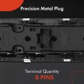 A-premium Master Power Window Switch Compatible With Ford F-150 2015-2020 Extended Crew Standard Cab Pickup Front Left Driver