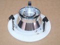 Rabin26 4 Recessed Can Light 12v Mr16 Shower Trim Frosted Clear Stop Lens White Ring Reflector 
