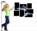 Aspire 7 Piece Fabric Peel And Stick Wall Skin Art 50x38 Inches 