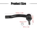 Front Outer Tie Rod End Links Es80432 Es80431 For Toyota Corolla 2003 2008 2 Piece Set Black Metal Suspension Steering Part