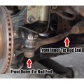 Front Outer Tie Rod End Links Es80432 Es80431 For Toyota Corolla 2003 2008 2 Piece Set Black Metal Suspension Steering Part