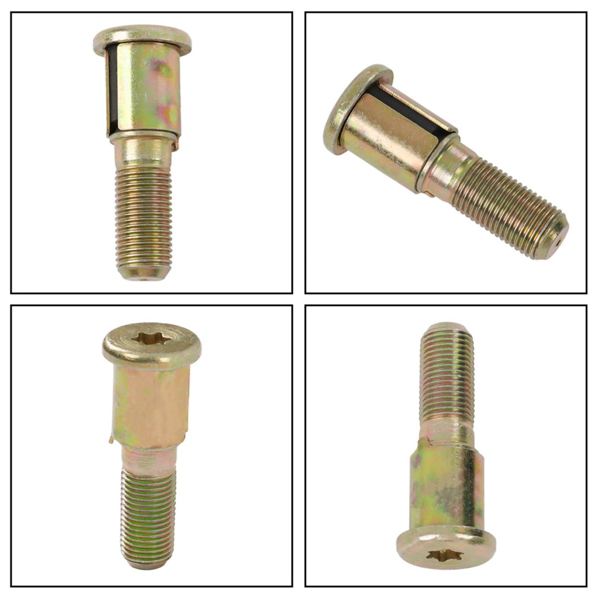 Door Striker Pin 20-12972 4 Piece Set Replacement For 330 335 359 370 378 379 Bronze Color Front Left And Right Side
