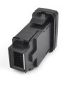 Foglight Lamp On Off Rocker Boat Switch Black Dc 12v