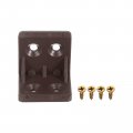 Uxcell 30pcs 90 Degree Plastic Corner Braces 27 3x27x27mm Nylon Shelf Right Angle Brackets With Screws For Cabinets Cupboards