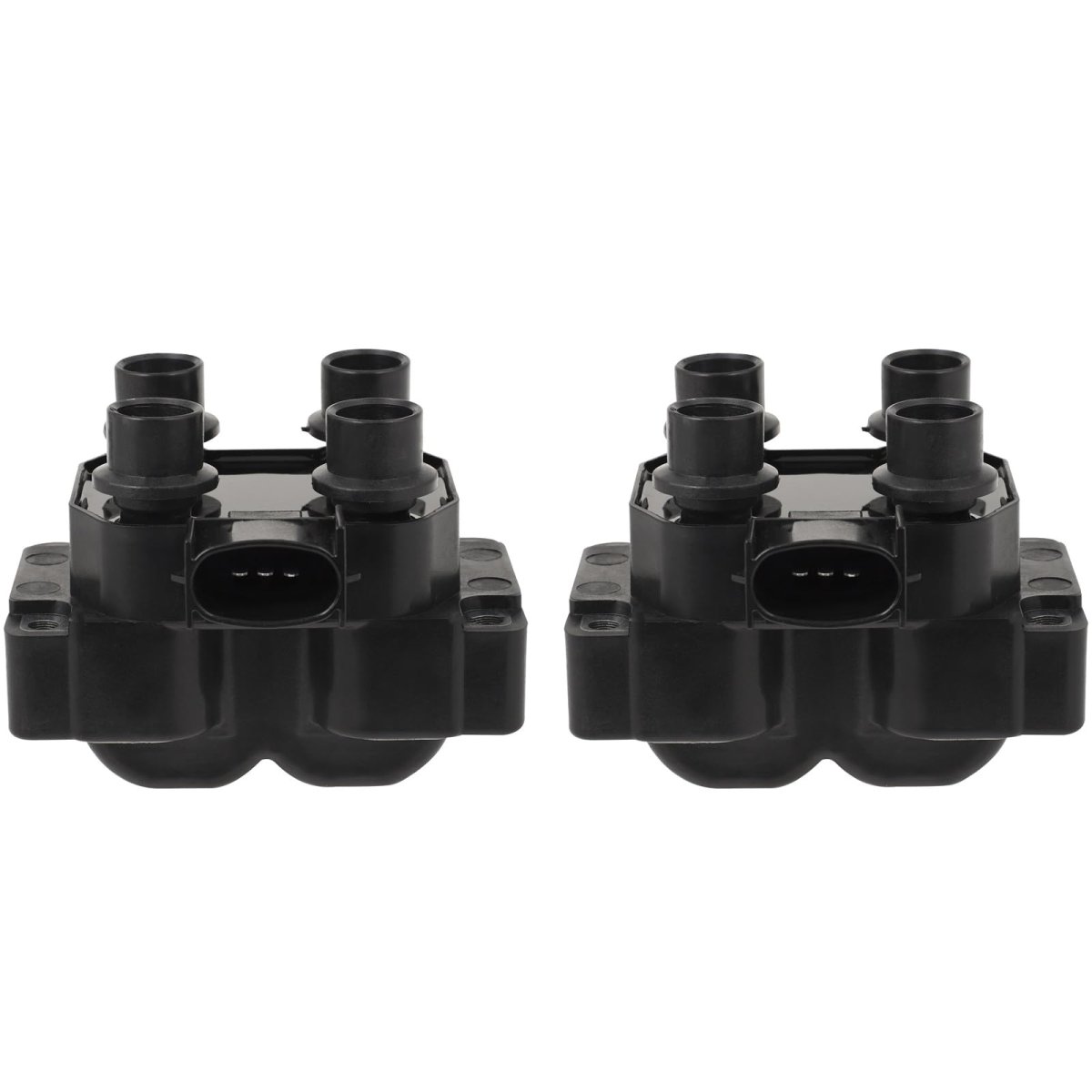 Set Of 2 Ignition Coil Packs For Ford Escort 0l 1997 To 2003 Replaces Fd487 Fits Contour Explorer F150 Ranger Mustang Lincoln
