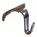 4 Pack Stas Moulding Hooks Perlon Cords With Loop 59 Zipper Cord Chrome Silver 