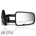 Gm1321298 Factory Style Passenger Right Side Mirror Manual Folding Adjust Heated Glass Blind Spot Compatible With Chevy