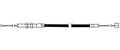 Throttle S M Cable Sgl 36 
