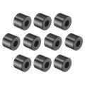 10 Pcs Aluminum Spacer 4 Bore X 5 8 Od 1 2 Length Black Round Unthreaded Standoff Bushing Plain Finish Metal Spacers 