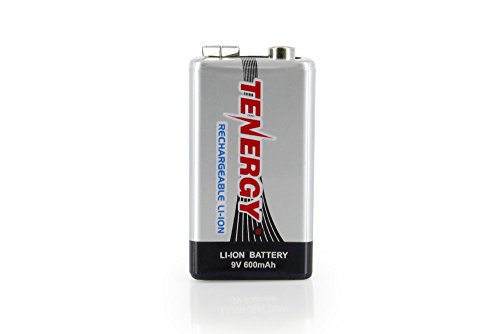 Combo 10pcs Tenergy 9v 600mah Li-ion Rechargeable Batteries