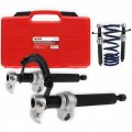 Abn Coil Spring Compression Tools 2pc Durable Clamps Strut Compressor Tool Set With Safety Guard