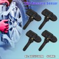 X Autohaux 4pcs 68157568aa Tire Pressure Monitoring System Sensor 434mhz For Jeep Cherokee Latitude Limited Sport Trailhawk 2