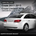 Rear Bumper Retainer Set Lh And Rh For Chevy Cruze Diesel 2014-2015 Fit L 2015 Submodel Eco Ls Lt Ltz 2011-2015 Limited 2016