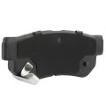 Rear D863 Ceramic Disc Brake Pad Set With Hardware For Hyundai And Kia 4 Pieces Fits Sonata Elantra Santa Fe Tucson Azera
