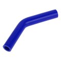 1 Pcs 19mm 0 75 -22mm 87 Id 120mm 4 72 Length 45 Degrees Blue Car Silicone Hose Coolant Universal 