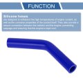 1 Pcs 19mm 0 75 -22mm 87 Id 120mm 4 72 Length 45 Degrees Blue Car Silicone Hose Coolant Universal