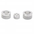 Uxcell 3pcs Silver Tone Ac Climate Control Volume Knob Ring Covers For Bmw 5 6 Series