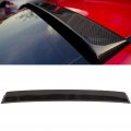 Aintier 1pc Carbon Fiber Roof Spoiler Compatible For 2003-2008 Nissan 350z Glossy Black Rear Window Trunk Wing Tail