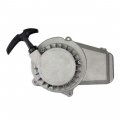 Tdpro Flywheel And Pull Start Recoil Starter For Mini Pocket Bike Atv Quad Silver