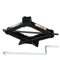 2 Ton Car Scissor Lift Jack With Handle Portable For Ford Fusion Focus Mustang Tire Changing Repair Road Side Emergency 