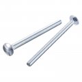 5 16-18x4-1 2 Carriage Bolt Round Head Square Neck Q235 Carbon Steel 10pcs 