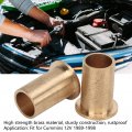 2pcs Bell Crank Throttle Shaft Linkage Bushings Brass Rustproof Self-lubricating Bushing For Cummins 12v 1989-1998